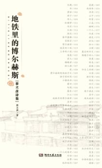 地铁里的博尔赫斯  秦立彦诗集 封面