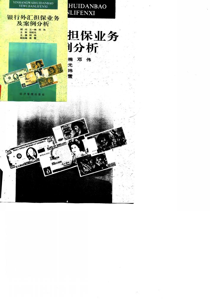 银行外汇担保业务及案例分析 封面