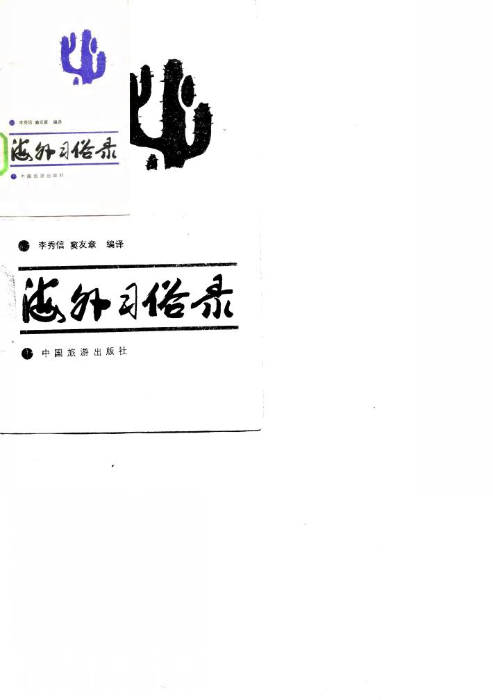 海外习俗录 封面