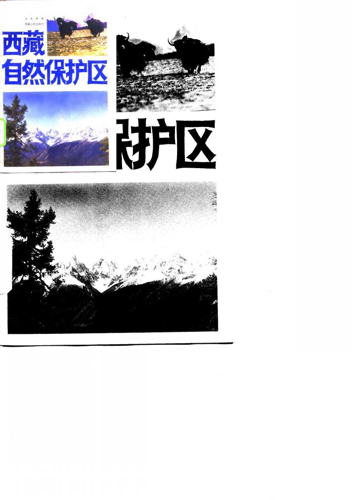 西藏自然保护区 封面