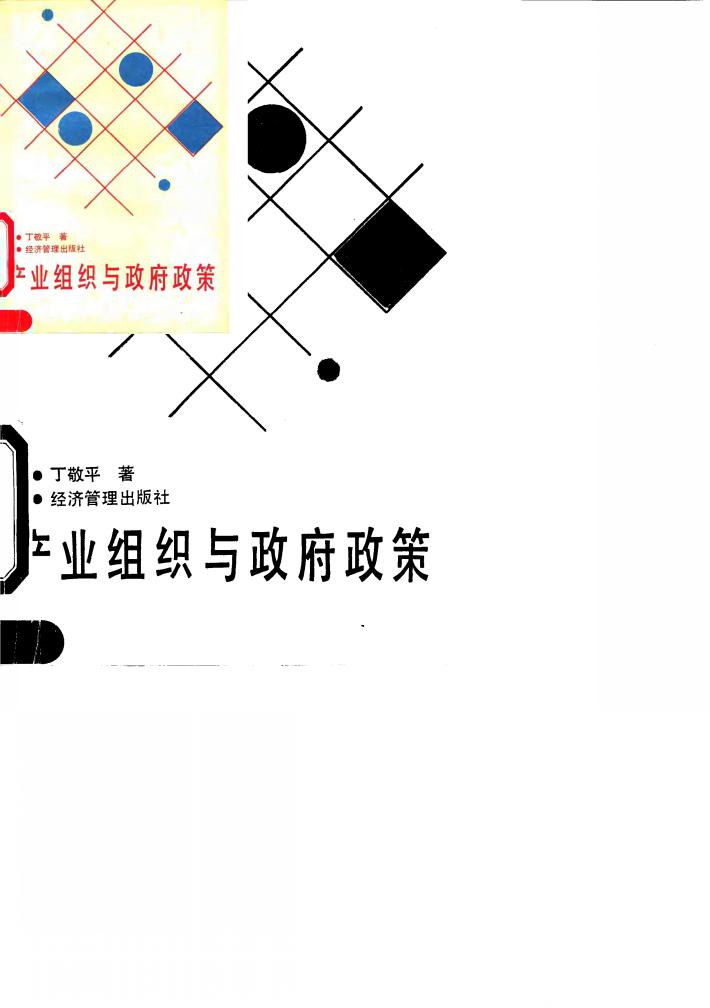 产业组织与政府政策 封面