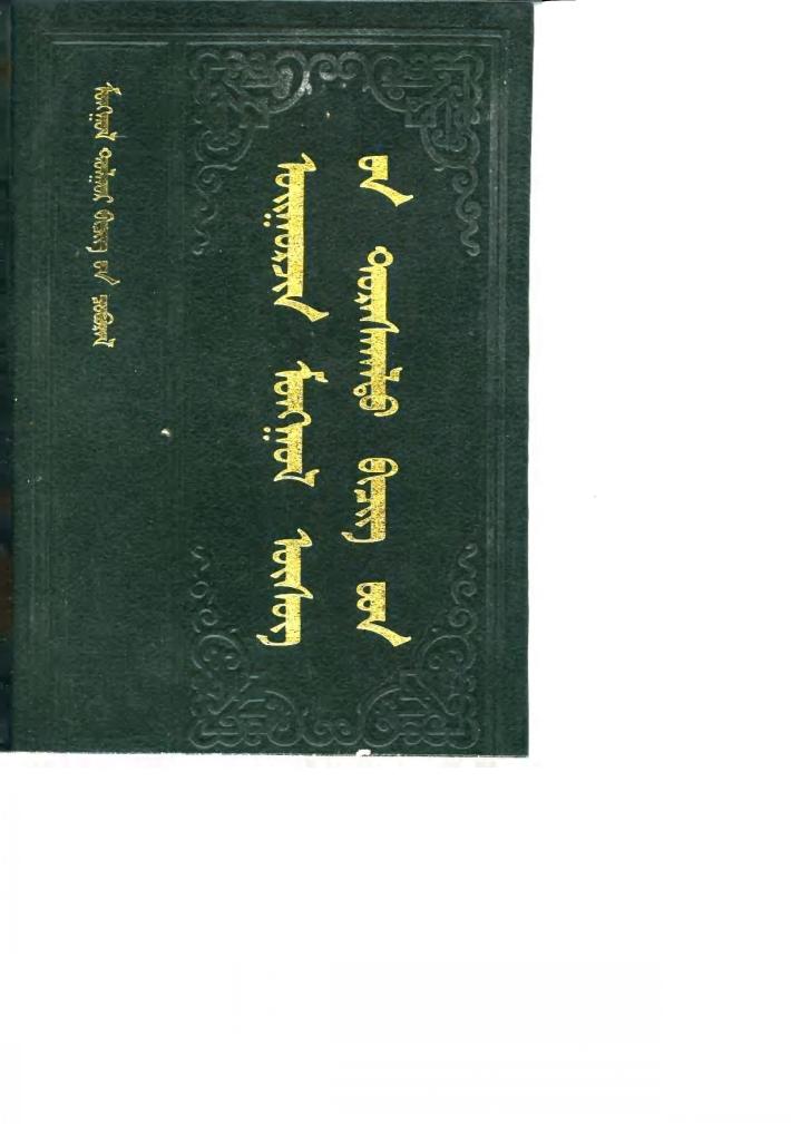 回鹘式蒙古文文献汇编 封面