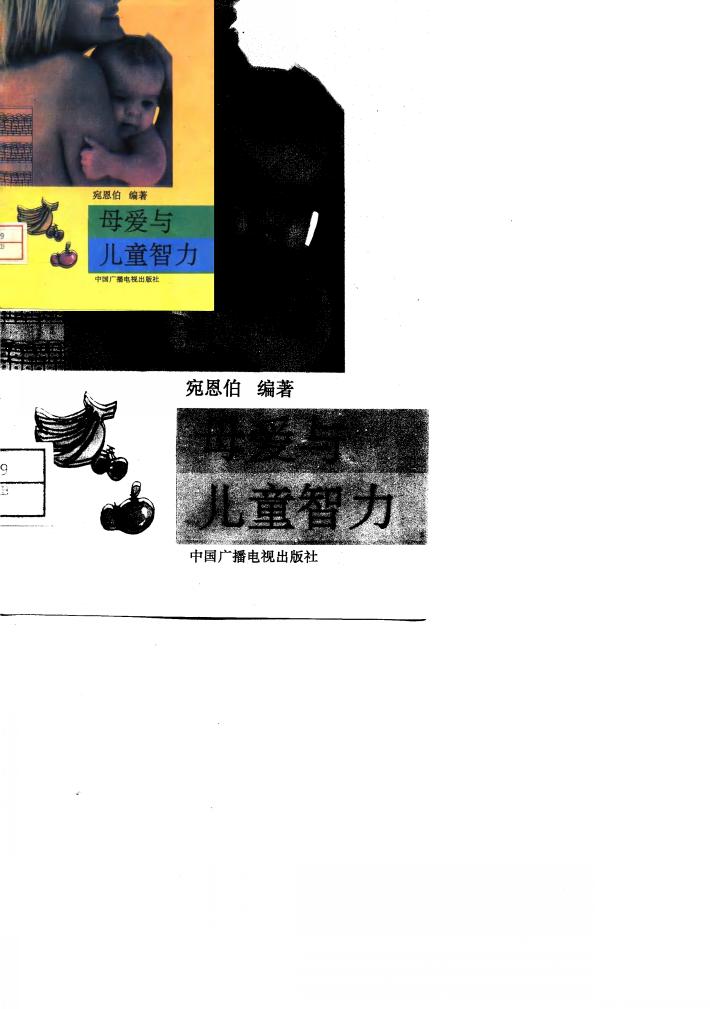 母爱与儿童智力 封面