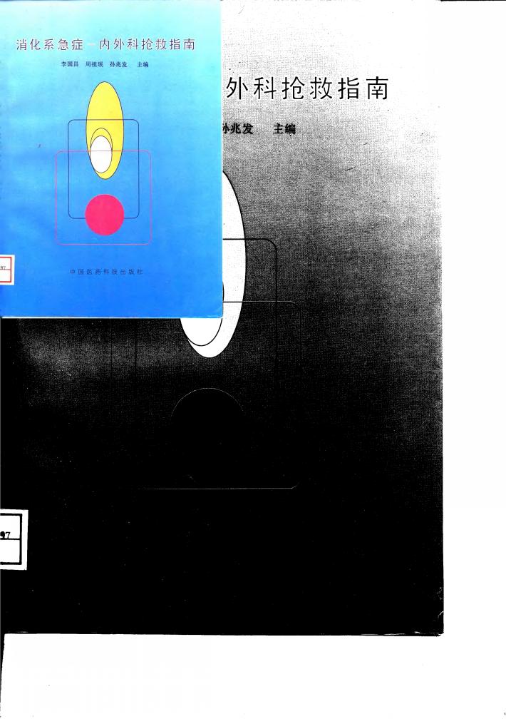 消化系急症 内外科抢救指南 封面
