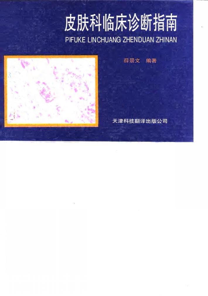 皮肤科临床诊断指南 封面
