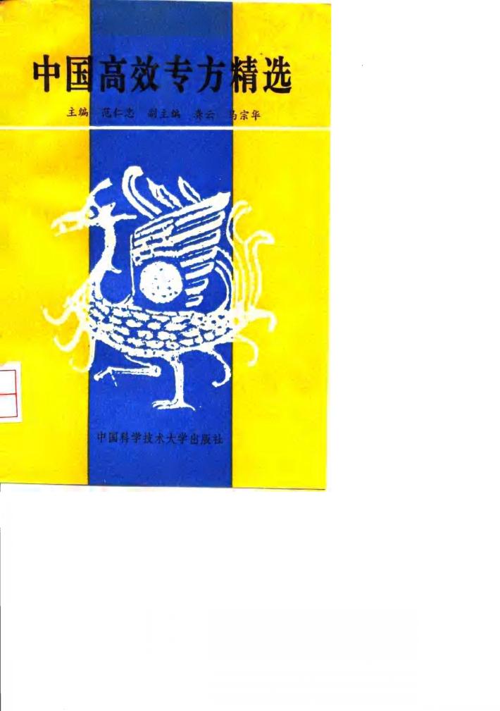 中国高效专方精选 封面