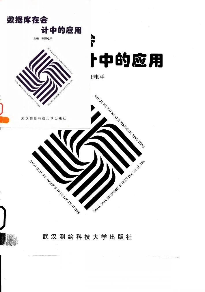 数据库在会计中的应用 封面