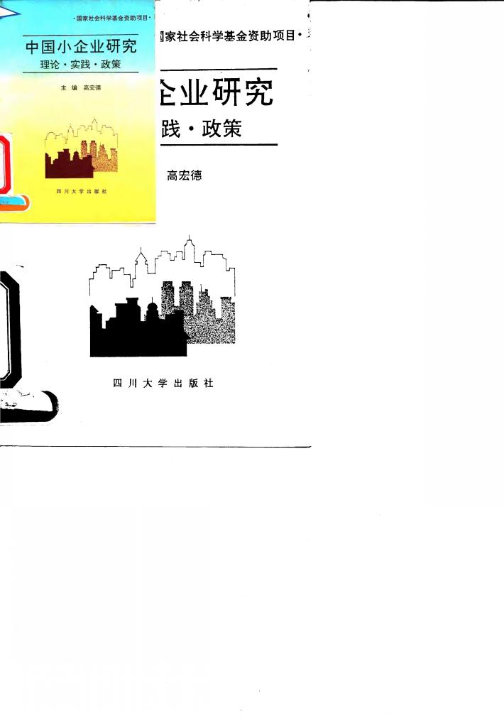 中国小企业研究  理论、实践、政策 封面