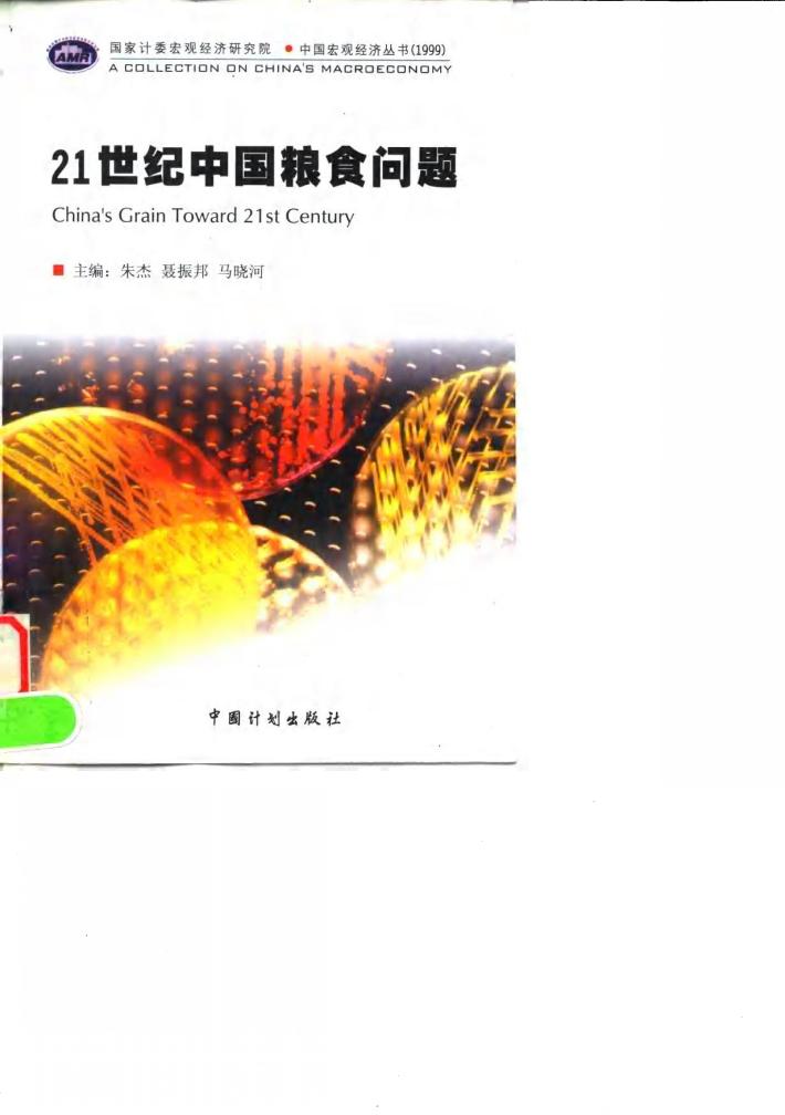 21世纪中国粮食问题 封面