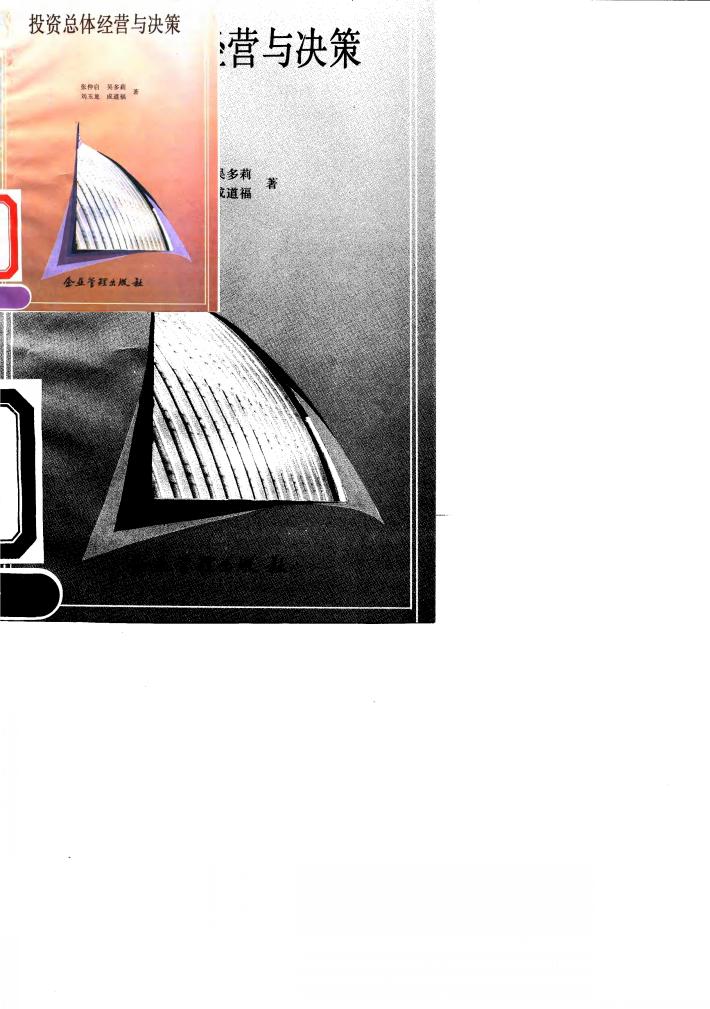 投资总体经营与决策 封面