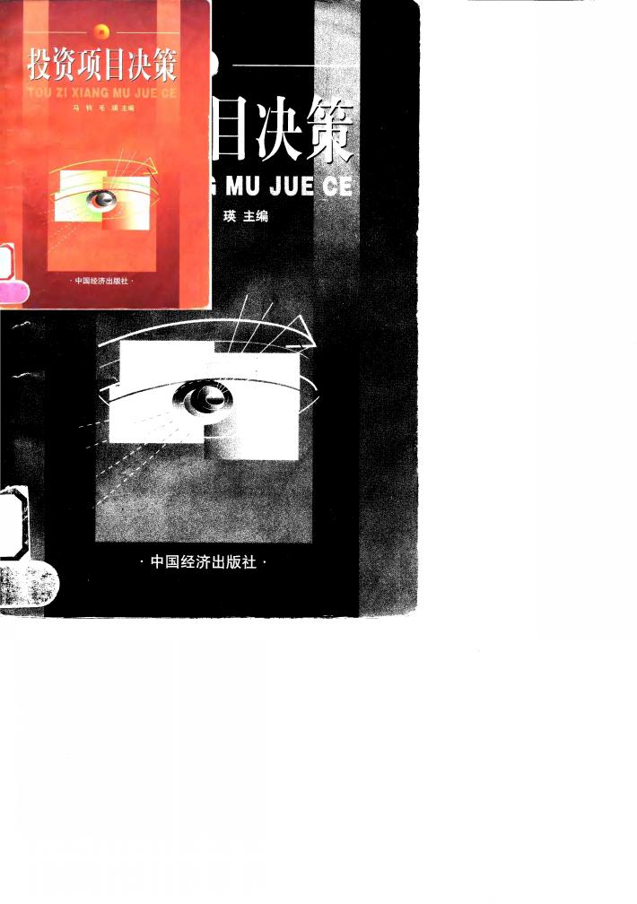 投资项目决策 封面