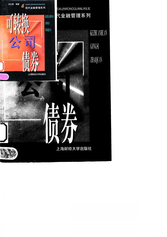 可转换公司债券 封面