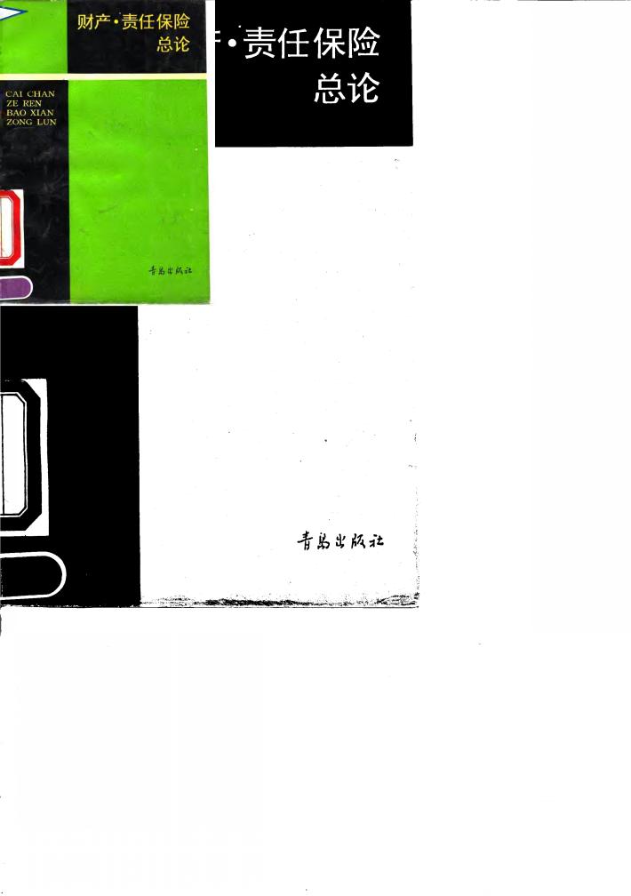 财产·责任保险总论 封面