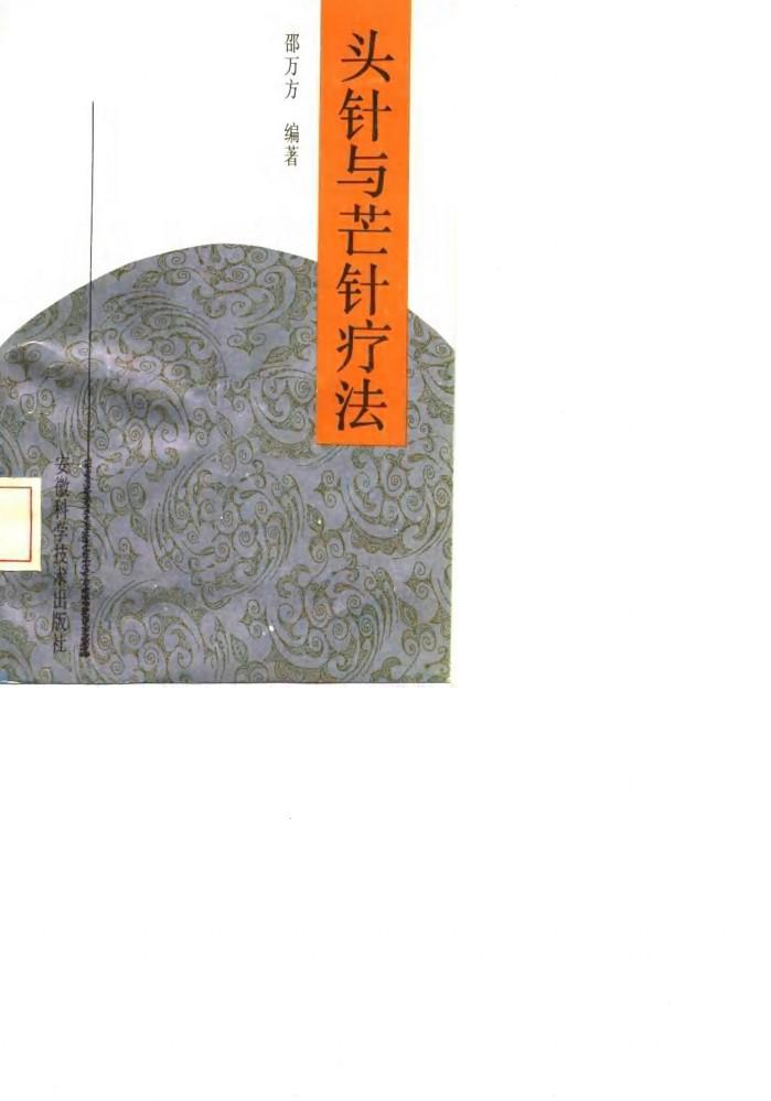 头针与芒针疗法 封面