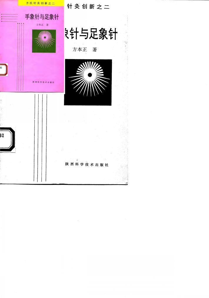 手象针与足象针 方氏针灸创新之二 封面