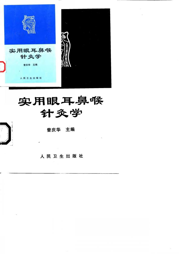 实用眼耳鼻喉针灸学 封面
