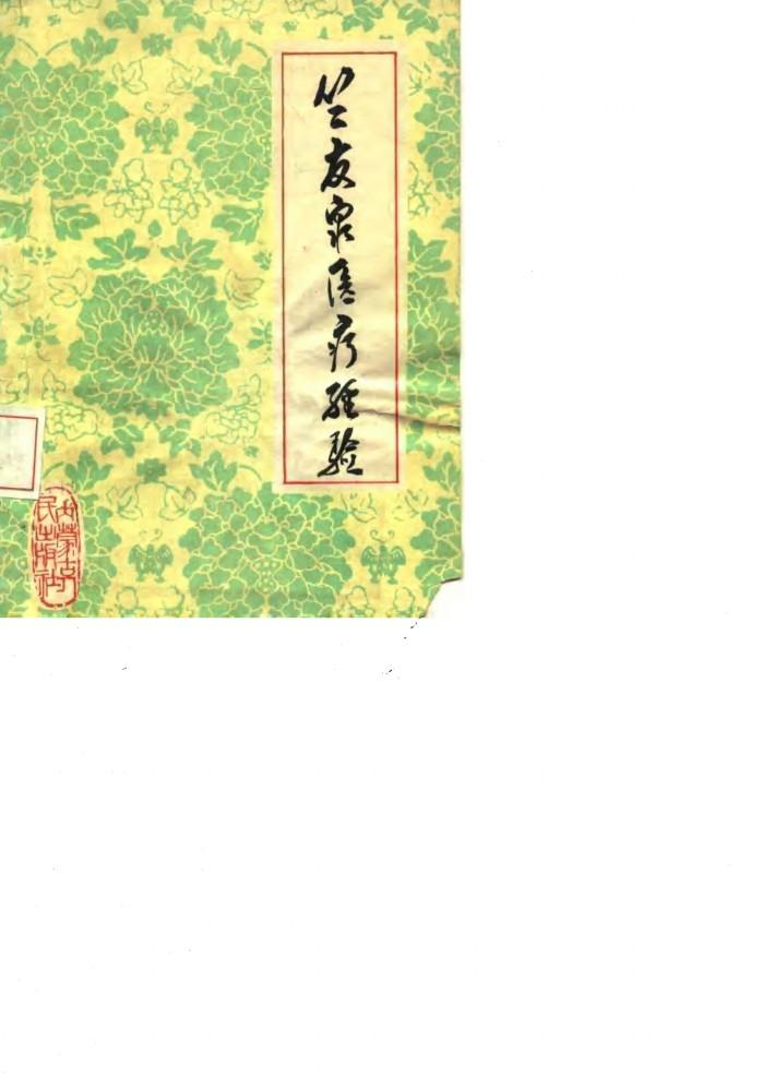 竺友泉医疗经验 封面