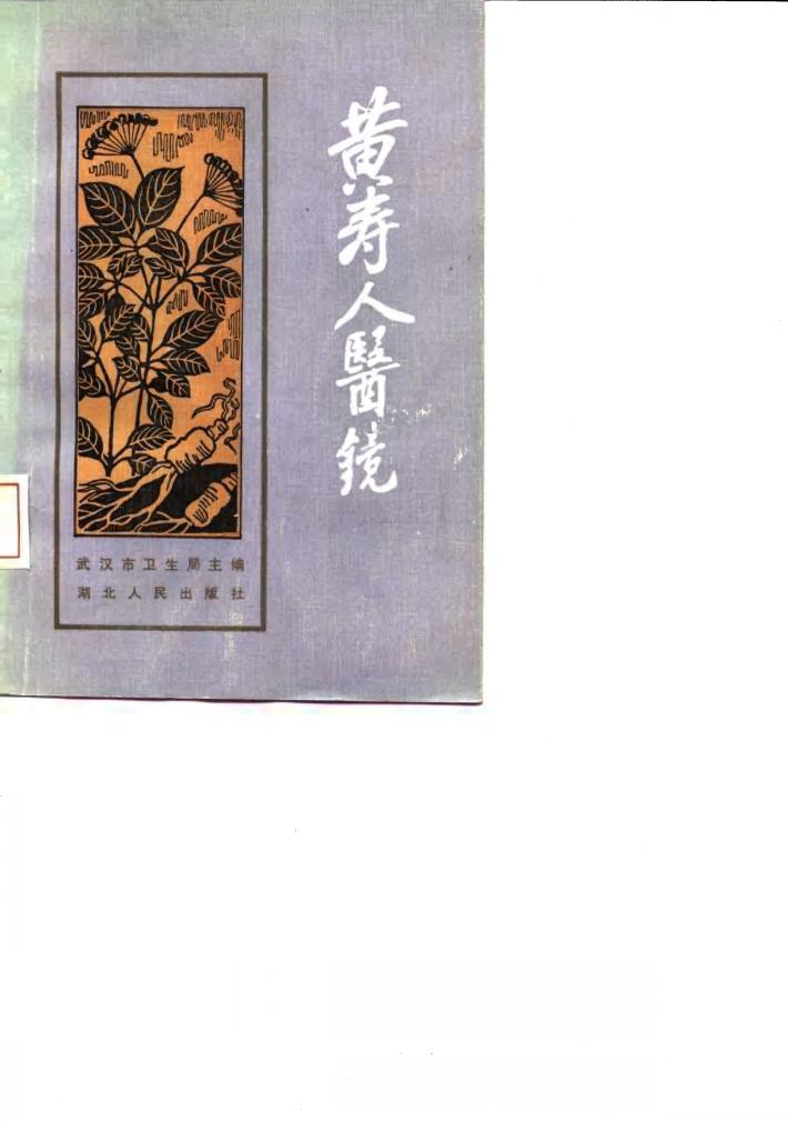 黄寿人医镜 封面