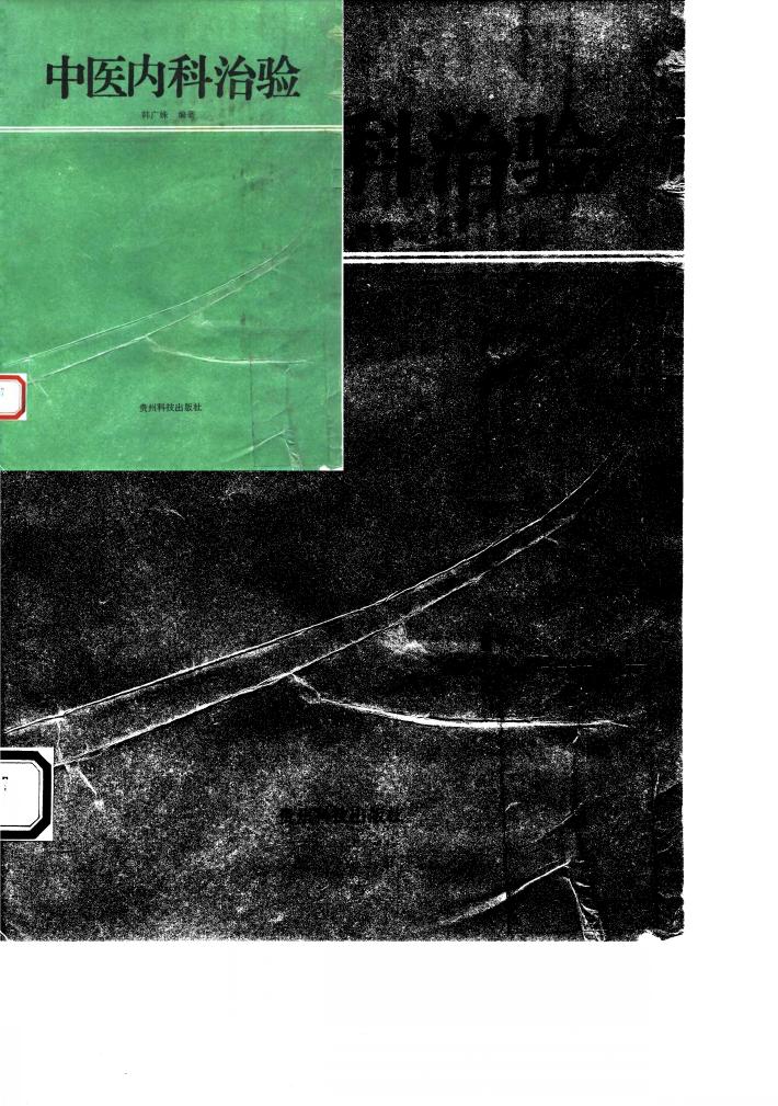 中医内科治验 封面