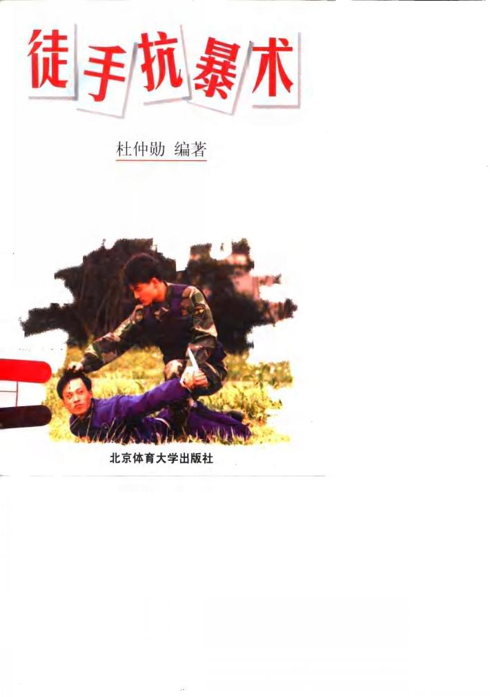 徒手抗暴术 封面