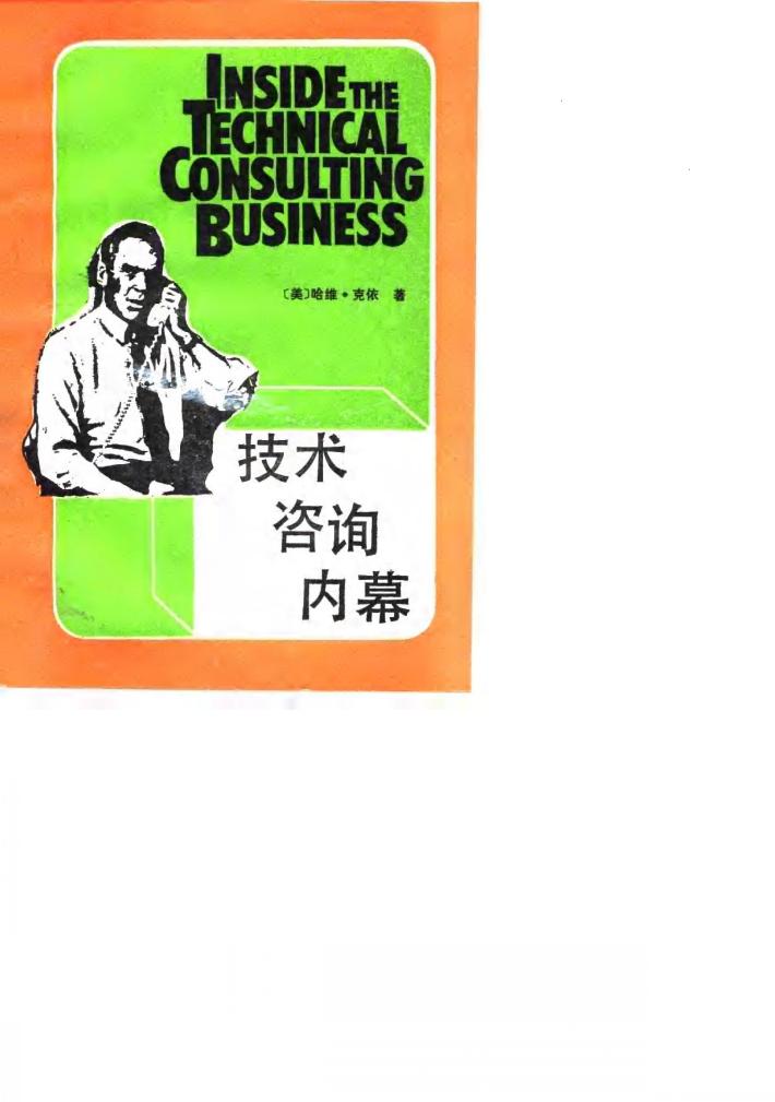 技术咨询内幕 封面