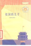 祖国的儿子  独幕话剧选 封面