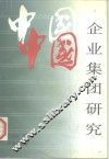 中国企业集团研究 封面
