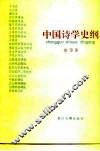 中国诗学史纲 封面