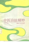 中医治法精粹 封面
