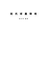 现代球墨铸铁 封面