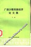 广西少数民族经济论文集  下 封面
