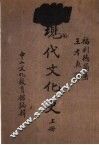 中山文库  现代文化史  上 封面
