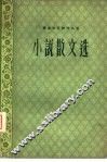 小说散文选 封面
