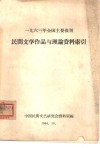 1963年全国主要报刊民间文学作品与理论资料索引 封面