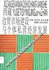 西藏：边贸市场建设与个体私营经济发展 封面
