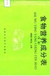 食物营养成分表  河南 封面