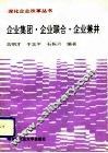 企业集团·企业联合·企业兼并 封面