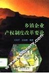 乡镇企业产权制度改革要论 封面
