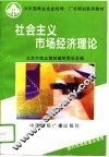 社会主义市场经济理论 封面