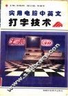 实用电脑中英文打字技术 封面