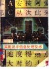 实用汉字信息处理技术 封面