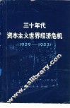 三十年代资本主义世界经济危机  1929-1933 电子书封面