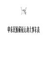中东民族解放运动大事年表 1917-1958 封面