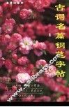 古词名篇钢笔字帖 封面