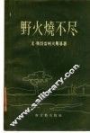 野火烧不尽 电子书封面