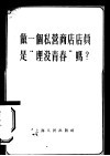 做一个私营商店店员是“埋没青春”吗？ 封面