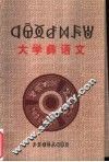 大学彝语文：彝文 封面