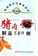 猪肉制品589例 封面