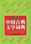 大学生中国古典文学词典 封面