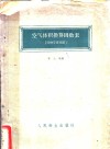 空气体积换算因数表  附换算直线图 封面